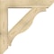 Ekena Millwork Funston Slat Rough Sawn Bracket w/ Offset Brace, Douglas Fir, 8"W x 42"D x 42"H BKT0806X42X42FST06RDF - alternate 2
